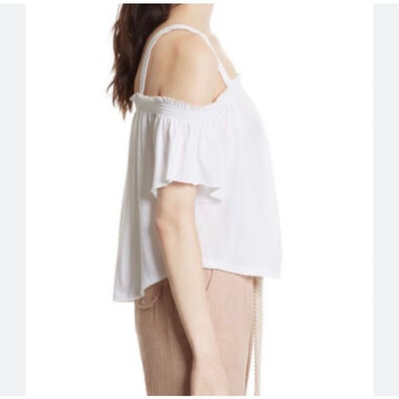 NWOT Free People Darling Off The Shoulder Top - Picture 4 of 5